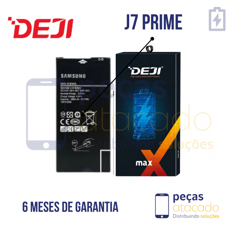 BA-0643 BATERIA DEJI SAMSUNG (SM-G610M) J7 PRIME | J4 PLUS (SM-J415) J6 PLUS (SM-J610) J7 PRIME (SM-G610) J4 CORE (SM-J410) (EB-BG610)