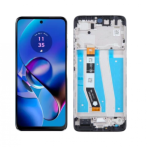 S-0860 FRONTAL MOTOROLA MOTO G54 5G (XT4323) COM ARO PRETO  ORIGINAL CHINA IPS