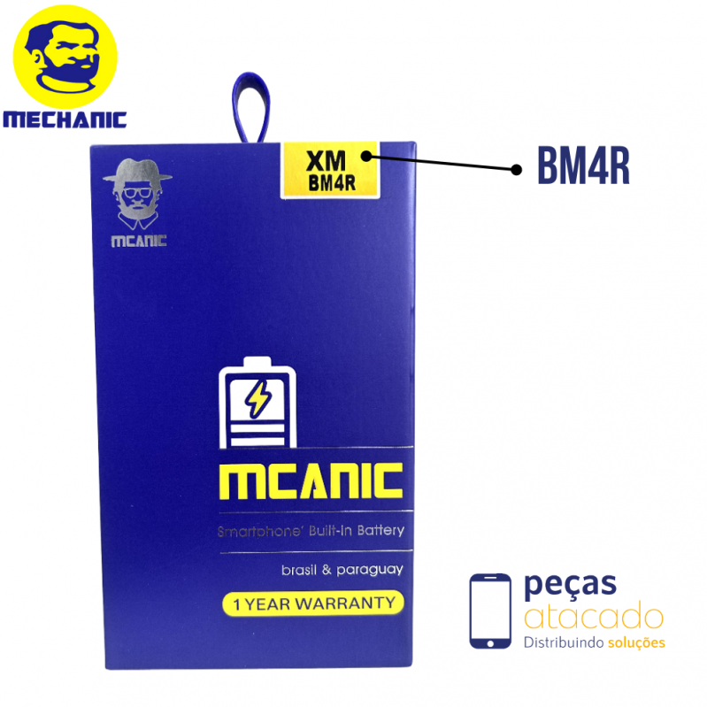 BA-0541 BATERIA MECHANIC XIAOMI REDMI MI 10 LITE (BM4R) (1 ANO DE GARANTIA)