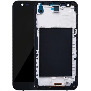 S-0923 FRONTAL LG K10 2017 (M250) COM ARO PRETO ORIGINAL CHINA IPS