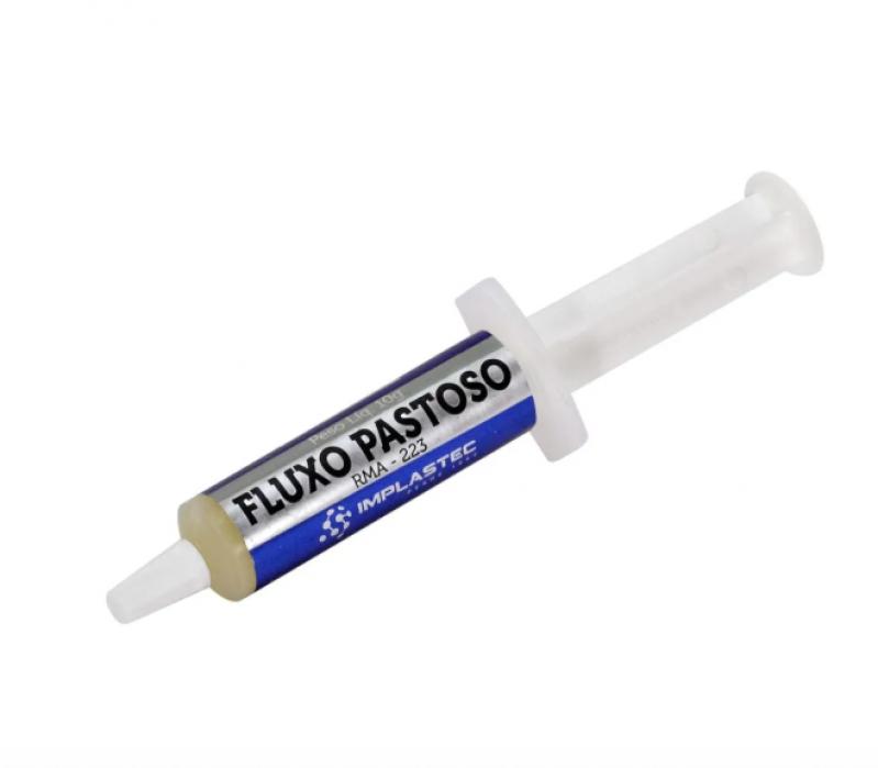 FLUXO PASTOSO SERINGA 10G IMPLASTEC