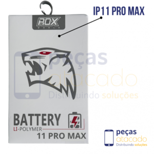 BA-0343 BATERIA ROX IPHONE 11 PRO MAX (A2161) (1 ANO DE GARANTIA)