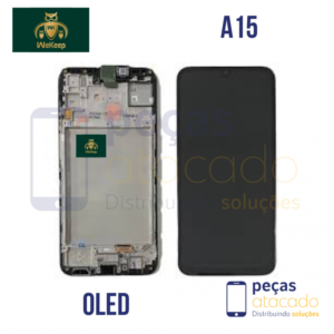 S-0472 FRONTAL SAMSUNG A15 4G (A155) / A15 5G (A156) COM ARO OLED WE KEEP