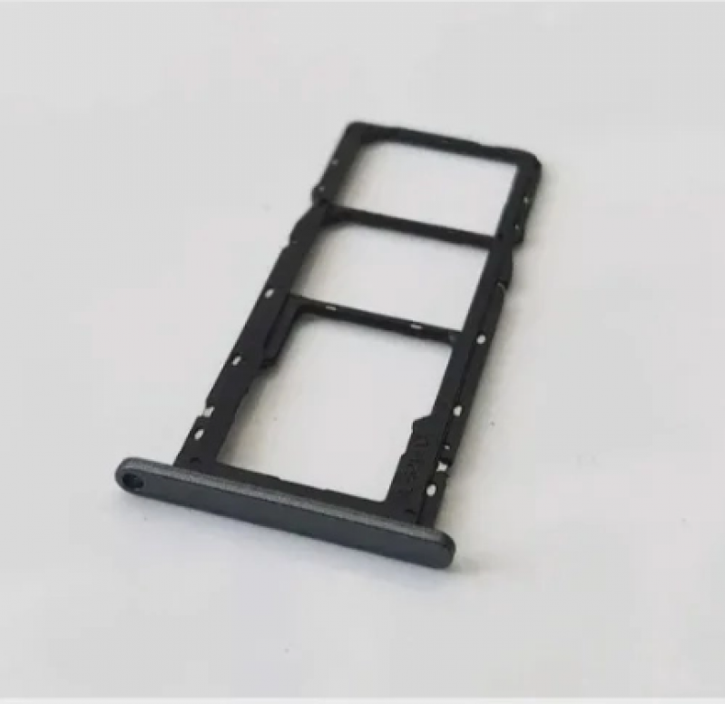 CH-0076 GAVETA DE CHIP SAMSUNG A02S PRETO