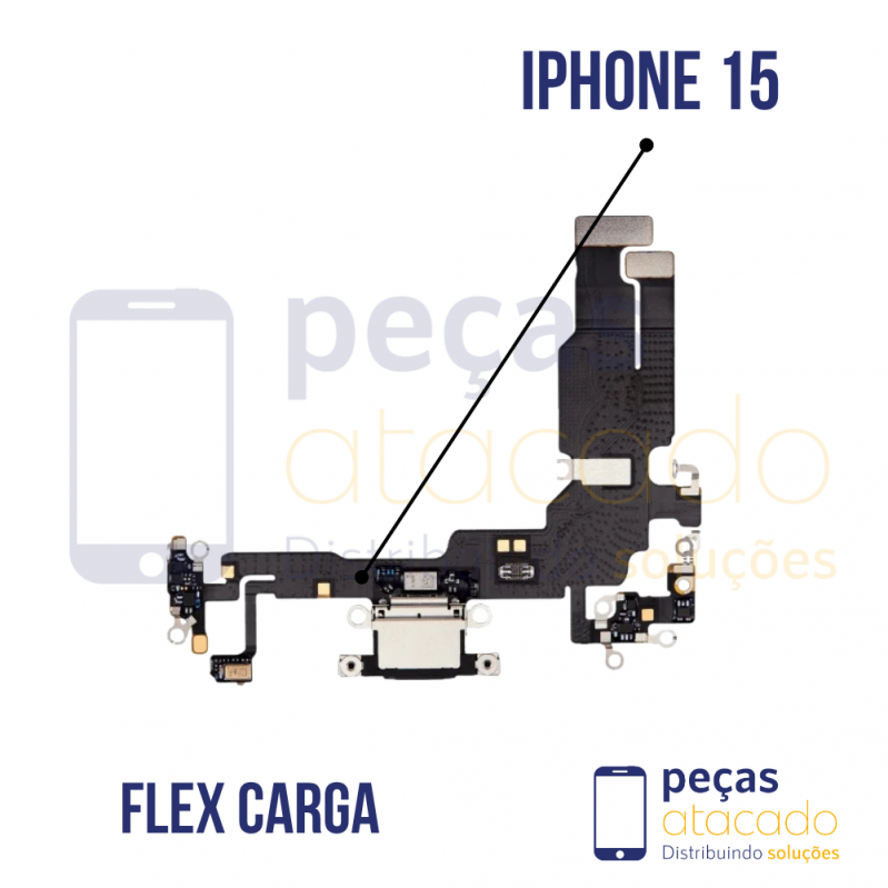 SB-0327 FLEX CONECTOR DE CARGA IPHONE 15