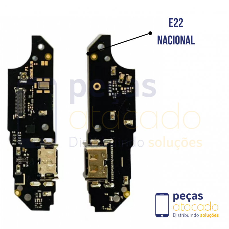SB-0184 SUB PLACA CONECTOR MOTOROLA MOTO E22 XT2239 ORIGINAL NACIONAL