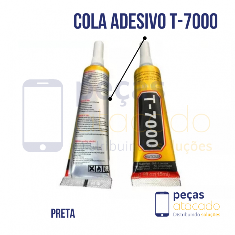 COLA ADESIVO 15ML ZHANLIDA PRETA (T7000)