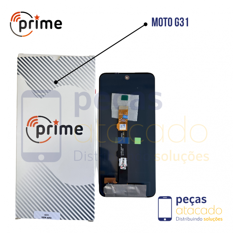 S-0707 FRONTAL DISPLAY MOTOROLA MOTO G31 (XT2173) COM ARO PRIME OLED