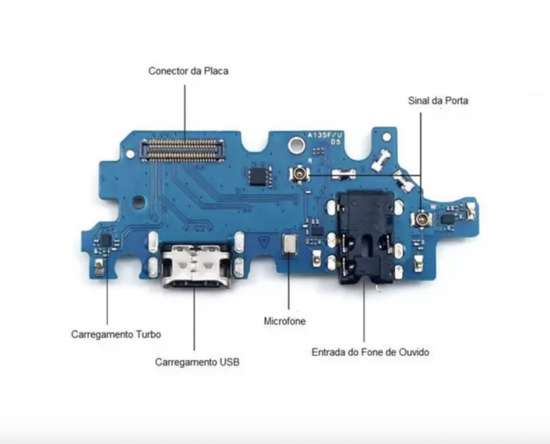 SB-0031 SUB PLACA DE CARGA SAMSUNG A13 4G  (SM-A135F) TURBO