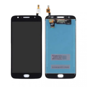 S-0221 FRONTAL MOTOROLA MOTO G5S PLUS (XT1802) SEM ARO PRETO ORIGINAL CHINA IPS