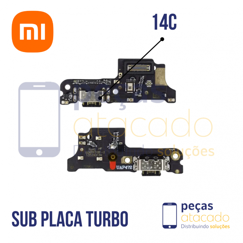 SB-0014 SUB PLACA XIAOMI REDMI 14C TURBO