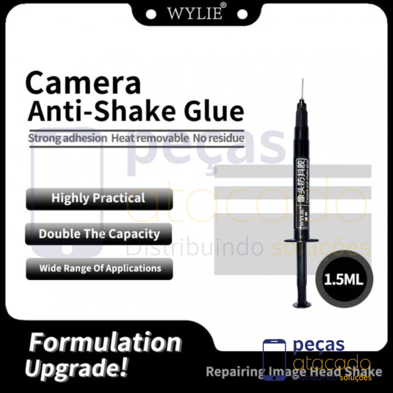 COLA ANTI-VIBRAÇÃO PARA CÂMERA DO IPHONE WYLIE