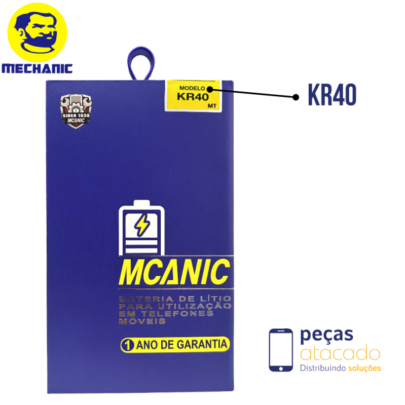 BA-0530 BATERIA MECHANIC MOTOROLA MOTO ONE VISION (XT1970-1) ONE ACTION (XT2013) (KR40) (1 ANO DE GARANTIA)