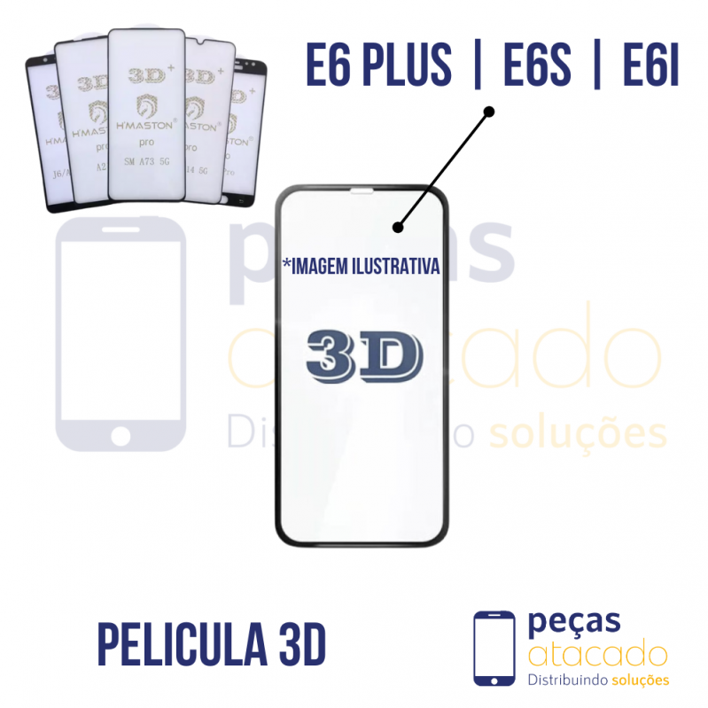 P-0256 PELICULA MOTOROLA MOTO E6 PLUS | E6S | E6I 3D