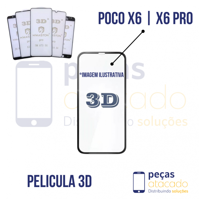P-0326 PELICULA XIAOMI POCO X6 | X6 PRO 3D
