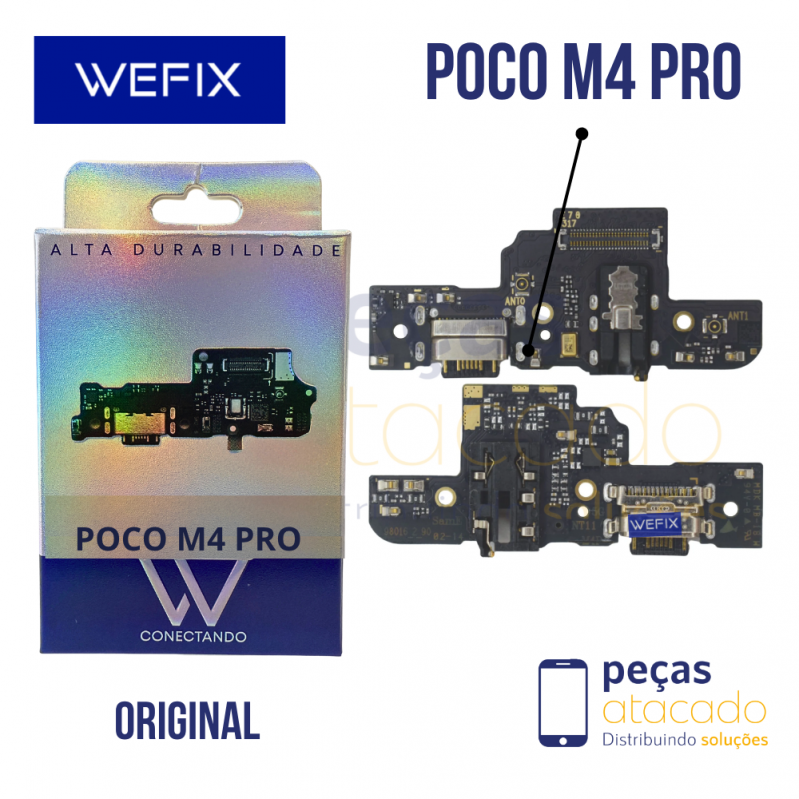 SUB PLACA DE CARGA XIAOMI POCO M4 PRO 5G | NOTE 11 5G WEFIX ORIGINAL