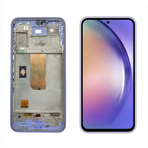 FRONTAL SAMSUNG A54 5G (SM-A546) COM ARO ROXO NACIONAL