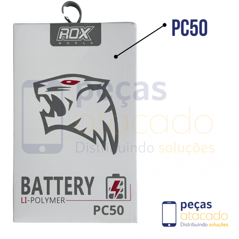 BA-0553 BATERIA ROX MOTOROLA MOTO G54 XT2343 G14 XT2341 (PC50) (1 ANO DE GARANTIA)