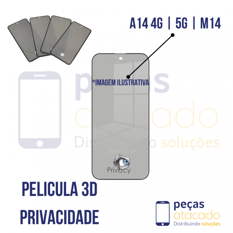 P-0616 PELICULA SAMSUNG A14 4G | 5G | M14 3D PRIVACIDADE