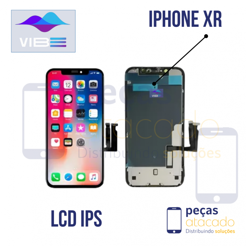 S-0441 FRONTAL IPHONE XR VIBE LCD IPS