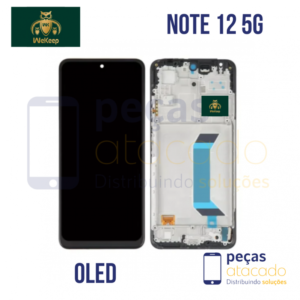 S-0795 FRONTAL XIAOMI NOTE 12 5G | POCO X5 5G COM ARO PRETO WE KEEP 1.1 OLED