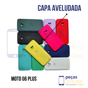 CAPA AVELUDADA MOTOROLA G6