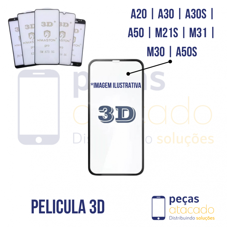 P-0585 PELICULA SAMSUNG A20 | A30 | A30S | A50 | M21S | M31 | M30 | A50S 3D
