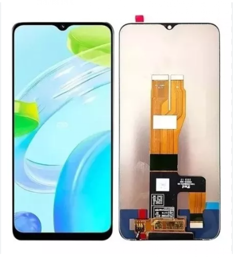 S-0769 FRONTAL REALME C30S SEM ARO PRETO ORIGINAL CHINA IPS