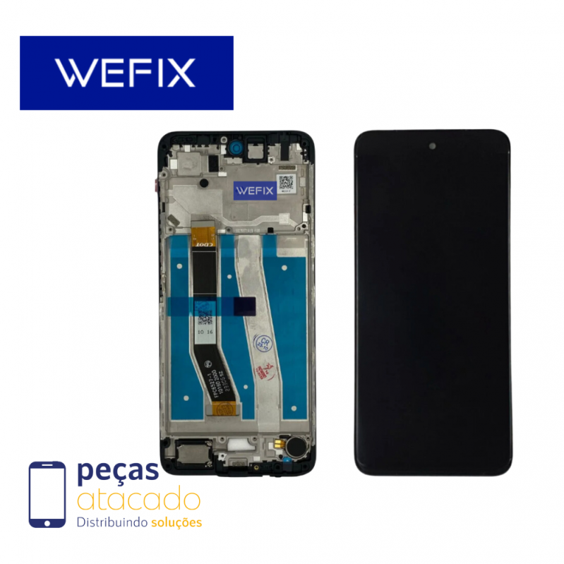 S-0454 FRONTAL MOTOROLA MOTO G14 (XT2341) COM ARO COM ARO WEFIX IPS