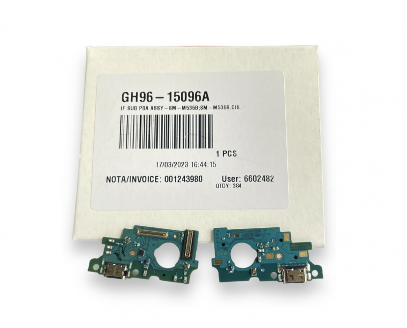 SB-0083 SUB PLACA DE CARGA SAMSUNG M53 (SM-M536) ORIGINAL NACIONAL