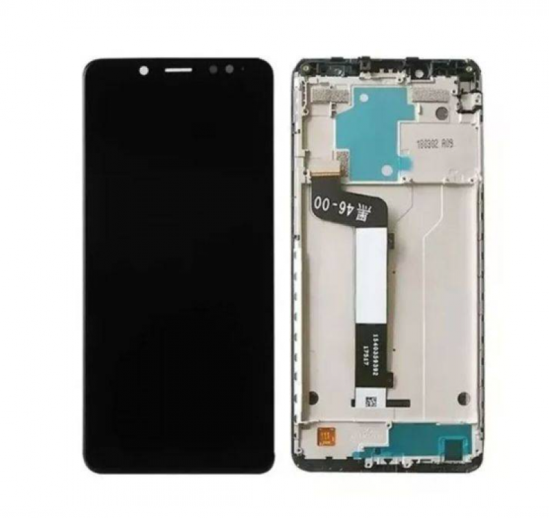 S-0570 FRONTAL XIAOMI NOTE 5 COM ARO PRETO CHINA IPS