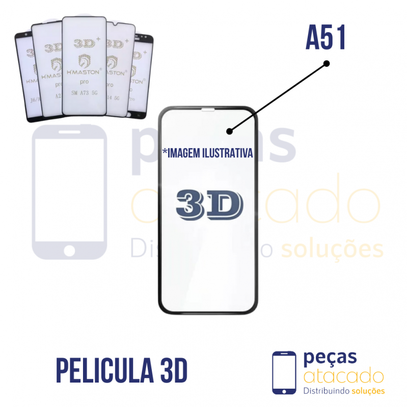 P-0652 PELICULA SAMSUNG A51 3D