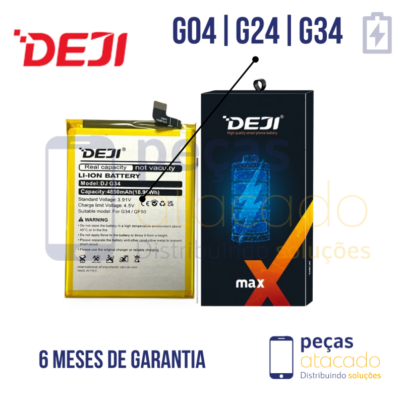 BA-0681 BATERIA DEJI MOTO G24 XT2423 / MOTO G34 XT2363 / MOTO G04 QF50