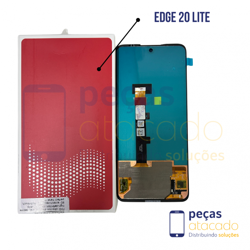 S-0936 FRONTAL MOTOROLA MOTO EDGE 20 LITE (XT2139) ORIGINAL CHINA SEM ARO OLED