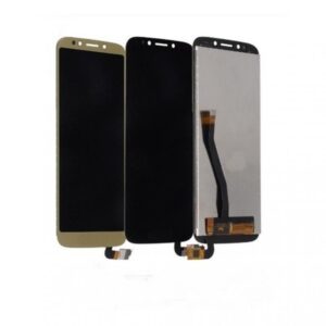 S-0450 FRONTAL MOTOROLA MOTO E5 PLAY (XT1920) SEM ARO PRETA ORIGINAL CHINA IPS