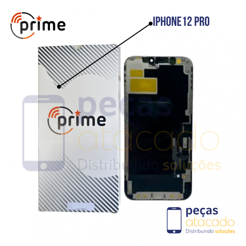 S-0897 DISPLAY PRIME IPHONE 12 | IPHONE 12 PRO TROCA CI PRIME OLED