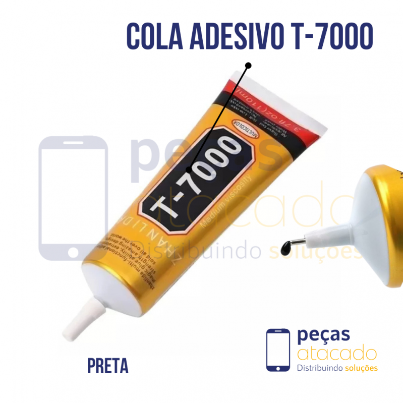 COLA ADESIVO 110ML ZHANLIDA PRETA (T7000)
