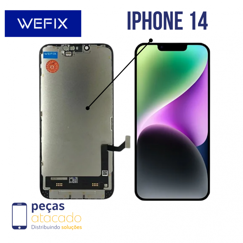 S-0644 FRONTAL IPHONE 14 (A2649) FOG AMOLED IC WEFIX
