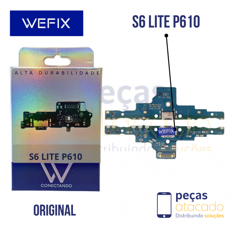 SUB PLACA DE CARGA TAB  S6 LITE P610 WEFIX ORIGINAL