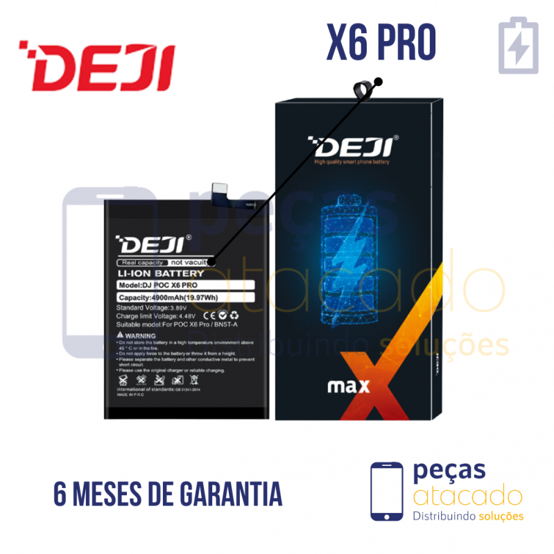BA-0590 BATERIA DEJI XIAOMI POCO X6 PRO (BM5T-A)