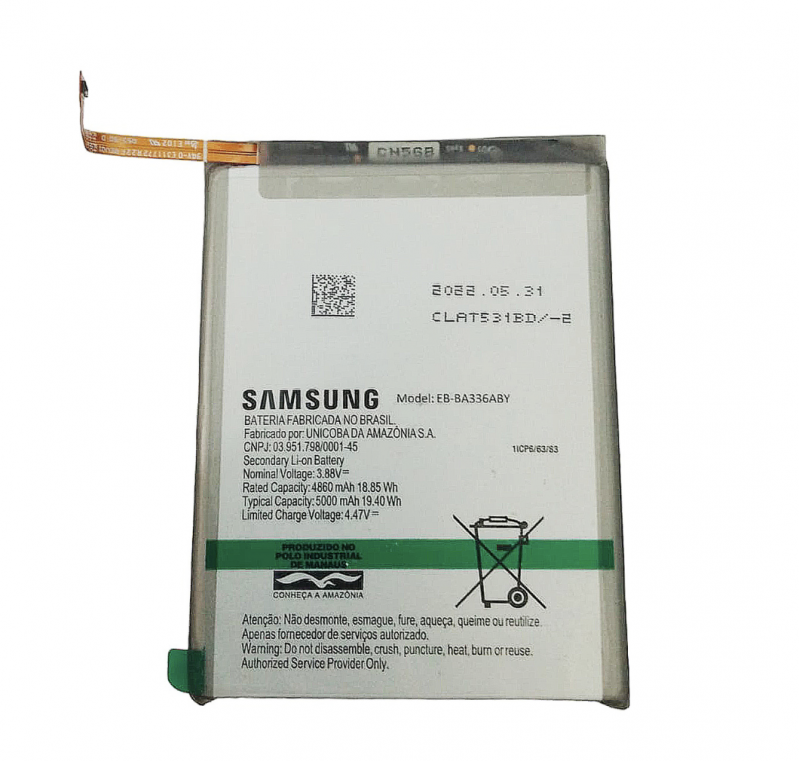 BA-0474 BATERIA ORIGINAL NACIONAL SAMSUNG A33 (SM-A336B) A54 (SM-A546) (EB-BA336ABY) | A25