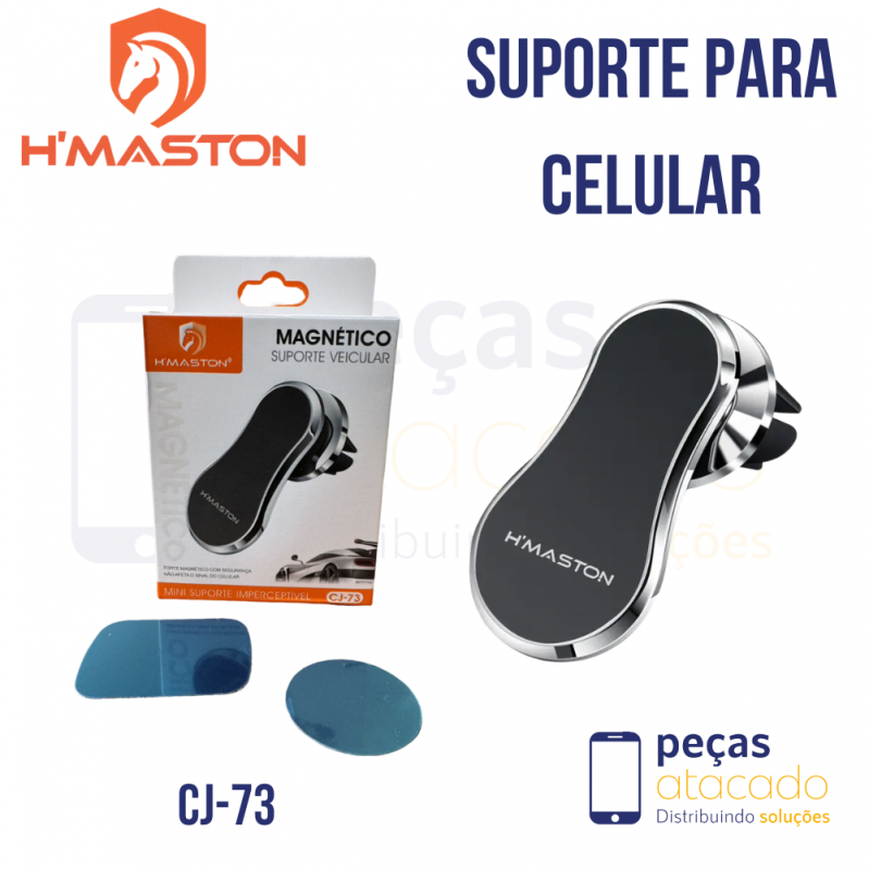 SUPORTE MAGNÉTICO VEICULAR H'MASTON (CJ-73)