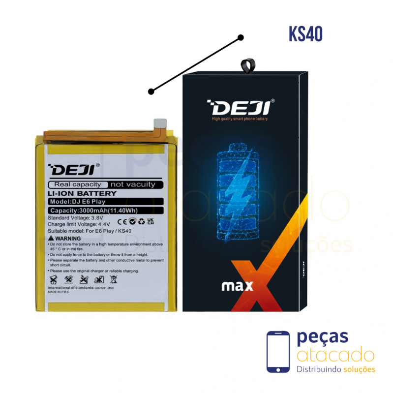 BA-0329 BATERIA DEJI MOTOROLA MOTO E6 PLAY (XT2029) E6S (XT2053) E6I (XT2053) (KS40)