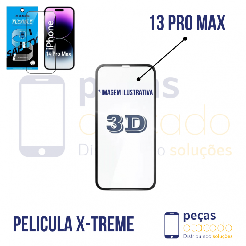 P-0715 PELICULA IPHONE 13 PRO MAX X-TREME COVER