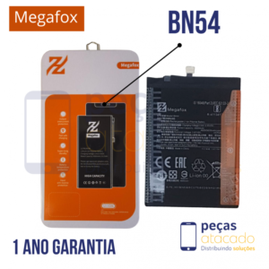 BA-0429  BATERIA MEGAFOX XIAOMI NOTE 9 (M2003J15SG) REDMI 10X 4G (BN54) (1 ANO DE GARANTIA)