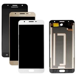 S-0146 FRONTAL SAMSUNG J7 PRIME (SM-G610) PRETO ORIGINAL CHINA IPS