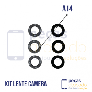 L-0055 LENTE SAMSUNG A14 (KIT 3)