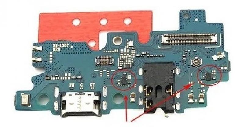 SB-0052 SUB PLACA DE CARGA SAMSUNG A30S A307 ORIGINAL