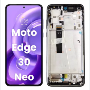 FRONTAL MOTOROLA MOTO EDGE 30 NEO | XT2245 COM ARO PRETO NACIONAL