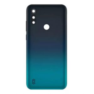 TAMPA TRASEIRA MOTOROLA MOTO E6S AZUL